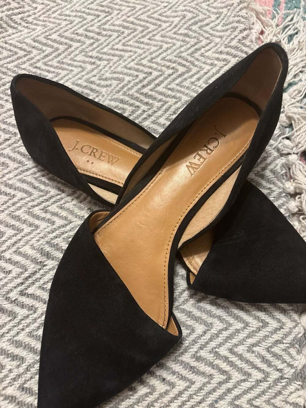 J. Crew Zoe d'Orsay Flats Women's Size 6